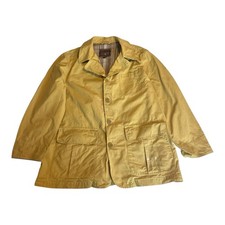 Marlboro classics Barn Jacket Canvas cotton yellow workwear 90s vintage Mens XL