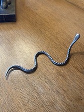 Handmade Metal Snake Sculpture