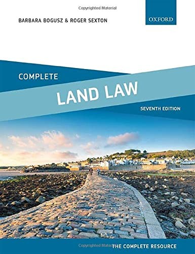 Complete land law text - complete, cases