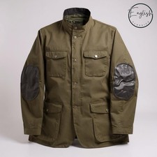 Barbour Ogston Wax Jacket Men’s XL Olive