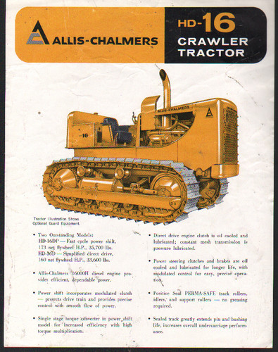 Allis chalmers crawler - allis-chalmers,