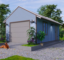 13x23 Feet 4x7 Meter 1 Car