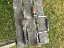 Stanley Ratchet Brace and Wheel Brace