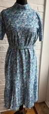 Vintage 1980s Floral Dress