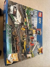 LEGO 60198 Train Cargo Wagons and Depot Station Set BNIB