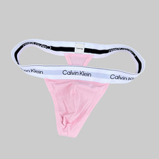 Calvin Klein CK mens pink Icon cotton G-string thong underwear S M L XL