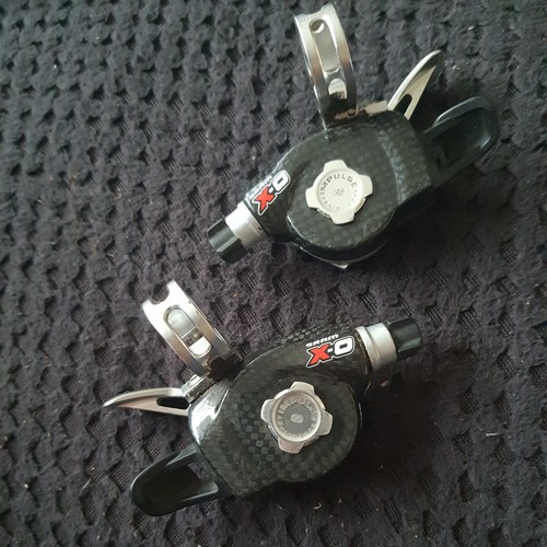 Sram shifters x 9 - 9, 3
