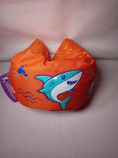 Puddle Jumper Kids Swim Float Vest Arm Bands Shark Design NWT 3–6 19–30kg