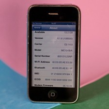 Retro Apple iPhone 3GS Black