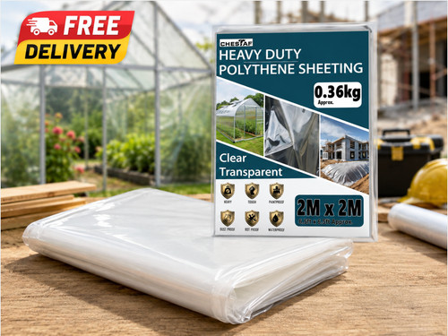 Plastic sheeting heavy duty - plastic,