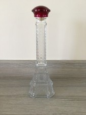 Glass Eiffel Tower Bottle /