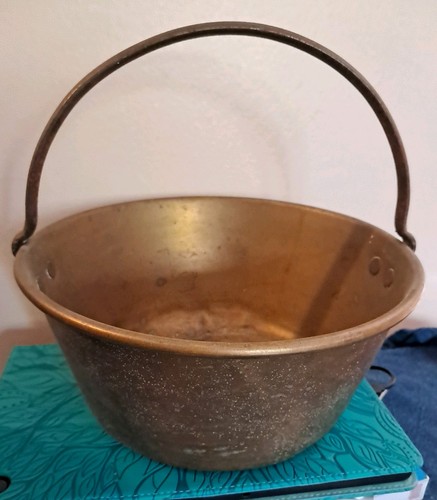 Antique copper jam - jam, 24cm