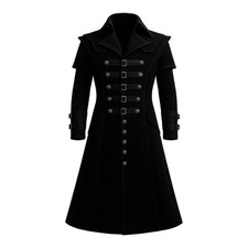 Gothic Military Duster Coat