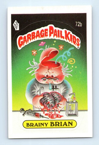 1985 topps garbage pail - pail, kids