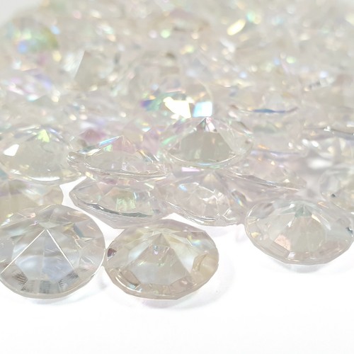 Iridescent clear diamante - iridescent,