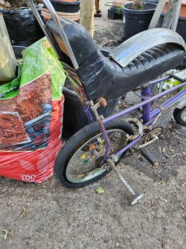Purple raleigh tomahawk bike - purple,