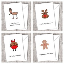 Christmas Thank You Cards ~