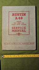 Austin A40 Service Manual