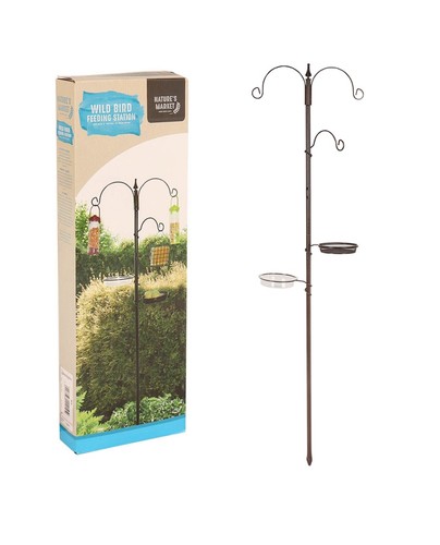 Traditional wild bird feeding - wild,