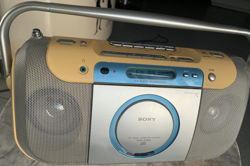 Vintage sony cfd e100l - vintage, cd