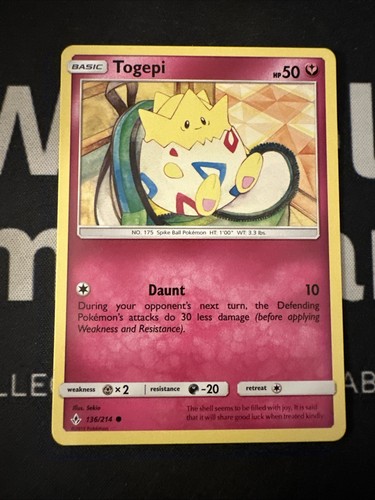 Pokemon togepi 136 214 - togepi, 136/214