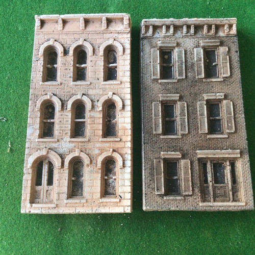 Scale low relief shop - 2x,