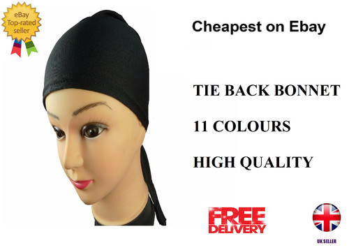 Tie back bonnet - tie, cap