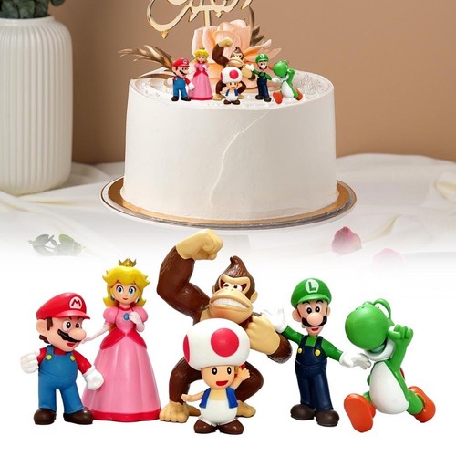 Super mario pvc figure - pvc, set