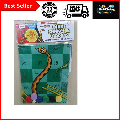 Giant snakes and - ladders, game
