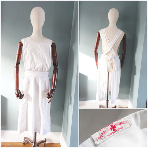 Ww2 nurses apron vintage - nurses,