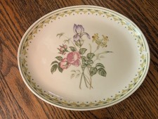 Royal Doulton~Camilla~Oval Small Serving Dish~Plate~Dresser~Floral~Pink~8”