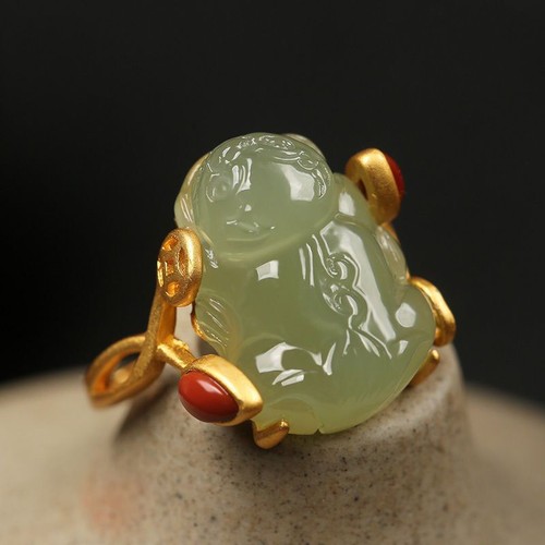 Natural jade pixiu - jade,