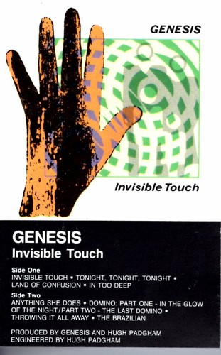 Genesis invisible touch clear - genesis,