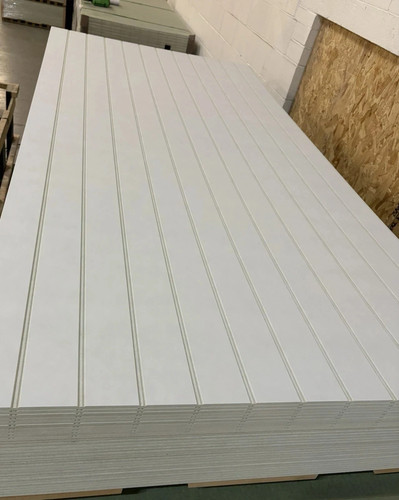 Beaded mdf wall - beaded, panelling