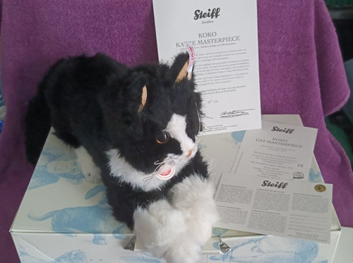 2000 steiff koko cat - 'koko, cat'