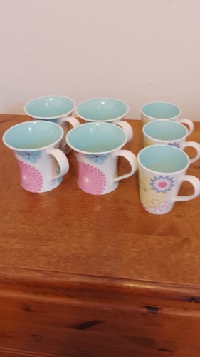 Portmerion crazy daisy mugs - crazy,