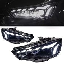 Pair LED Headlights DRL