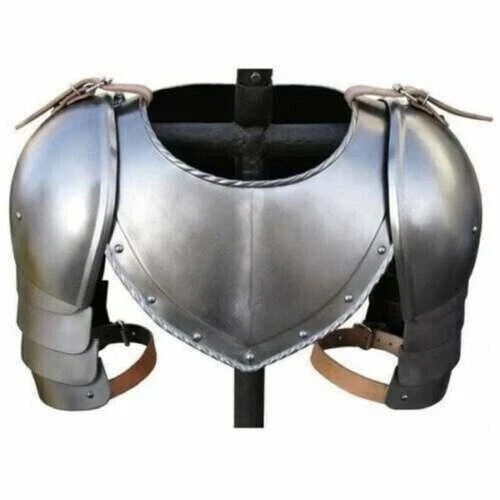 Medieval mild steel gorget - medieval,