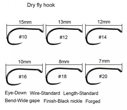 Barbless black nickel - barbless,