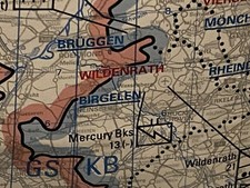 Original Map of Peacetime Locations UK COMBAT ARMS and Areas of Responsibility