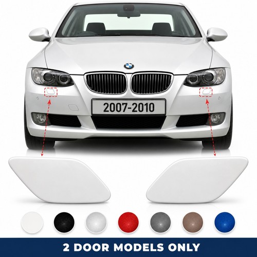 Headlight washer cover for bmw - headlight,