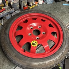 PORSCHE BOXSTER 986 996 911 SPACE SAVER SPARE WHEEL, GENUINE ITEM, .