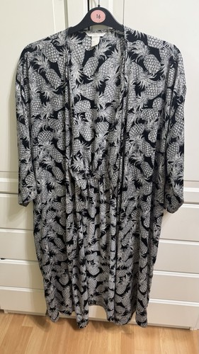 Long black white - black,