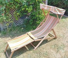 Edwardian Folding Deckchair