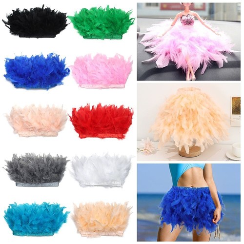 Meter ribbon tassel natural - 1,