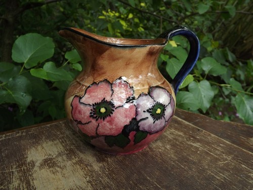 Vintage tunstall pottery jug - tunstall,