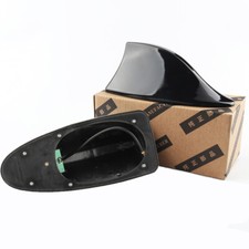 Gloss Black Car Shark Fin Aerial Antenna Mast Roof AM/FM Radio Signal UK Stock