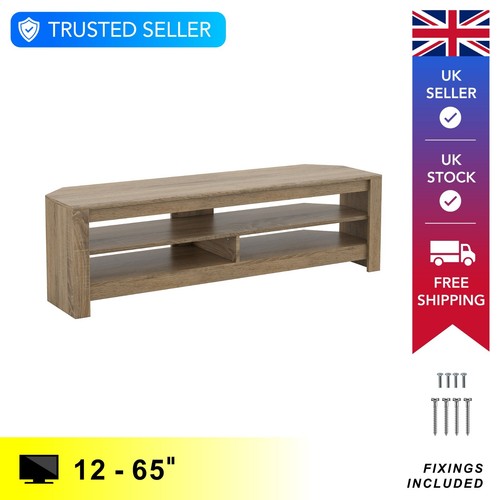 Floor stand wood effect - tv,