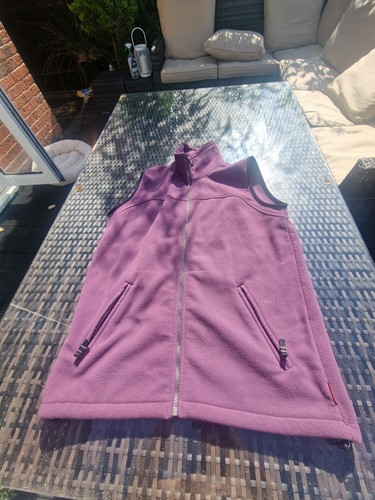 Wynnster purple fleece gilet - wynnster,