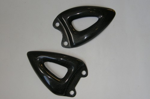 Carbon fibre heel plates - fibre,